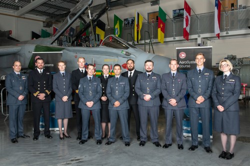 The AeroSystem Course 52 graduates.