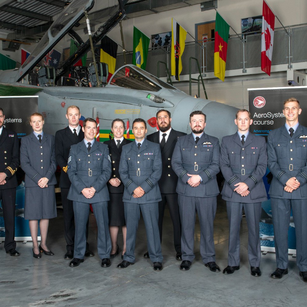 The AeroSystem Course 52 graduates.