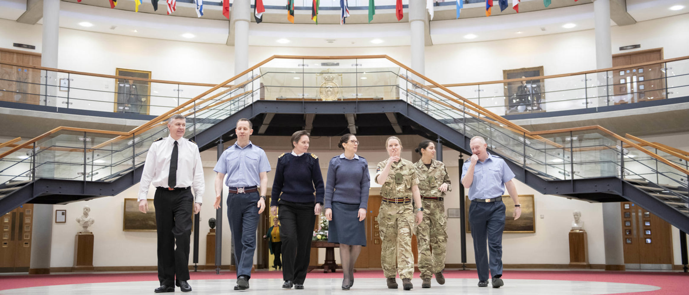 Group of Offices from different armed forces working in JSCSC forum