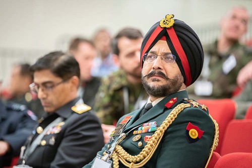 Defence Attache in uniform 