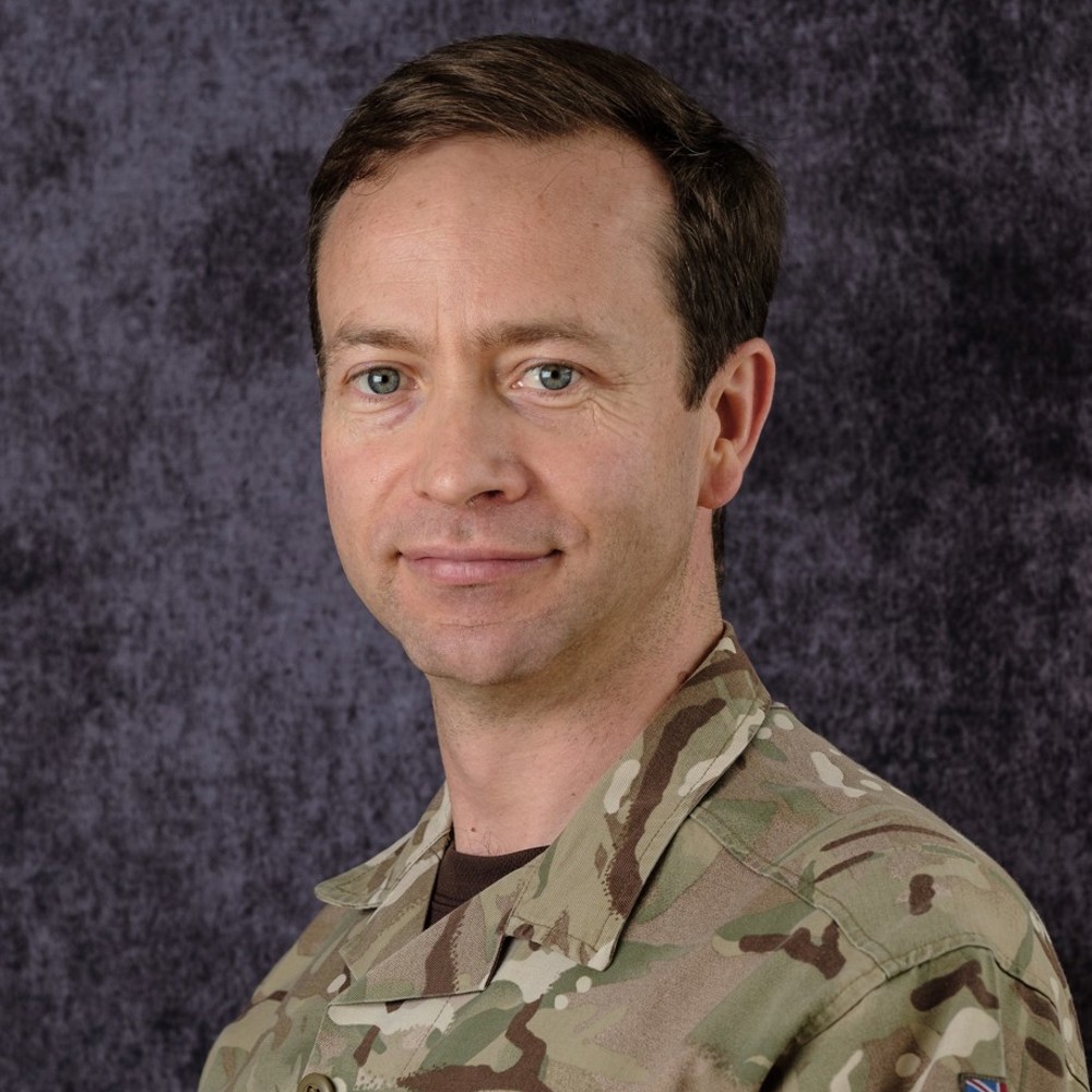 Headshot of an army officer.