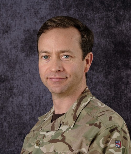 Headshot of an army officer.
