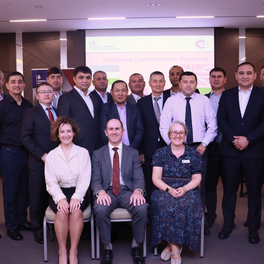 Delegates of SLP in Tashkent posed for a group photo.